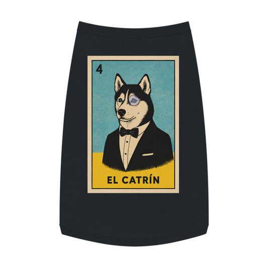 El Catrin Loteria Card Dog T-Shirt
