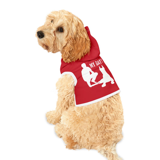 Personalized Pet Hoodie - "My Day 1" Dog Sweater for Dog Lovers