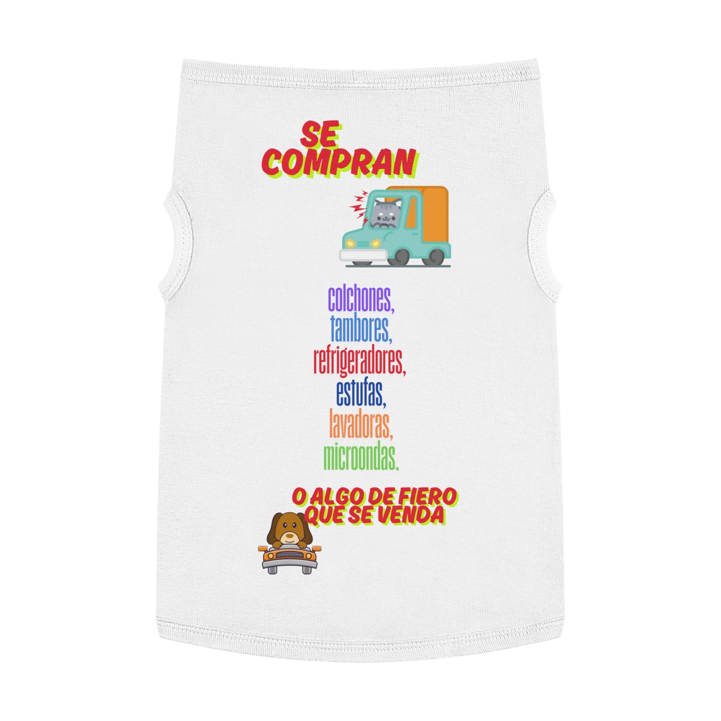 Se Compran Colchones Funny Dog T-Shirt