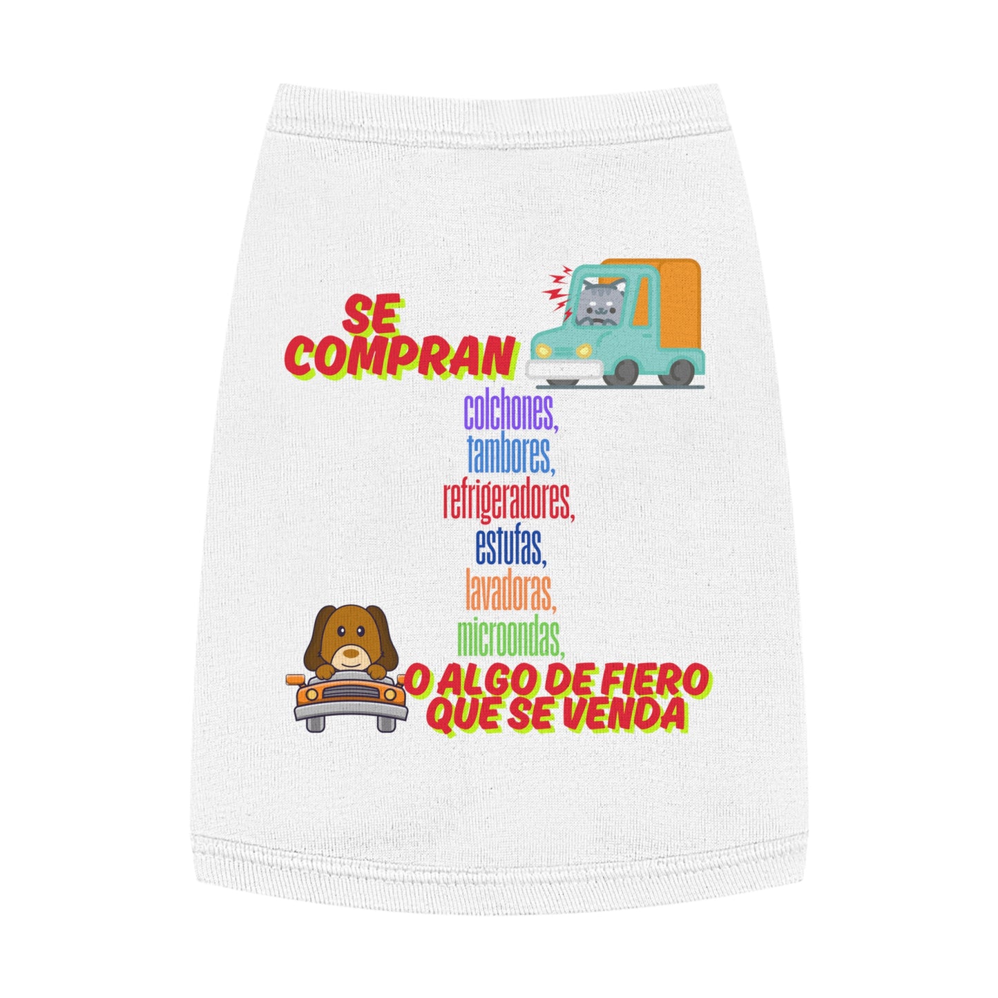 Se Compran Colchones Funny Dog T-Shirt