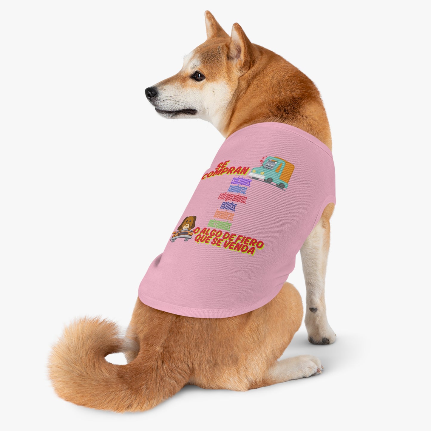 Se Compran Colchones Funny Dog T-Shirt