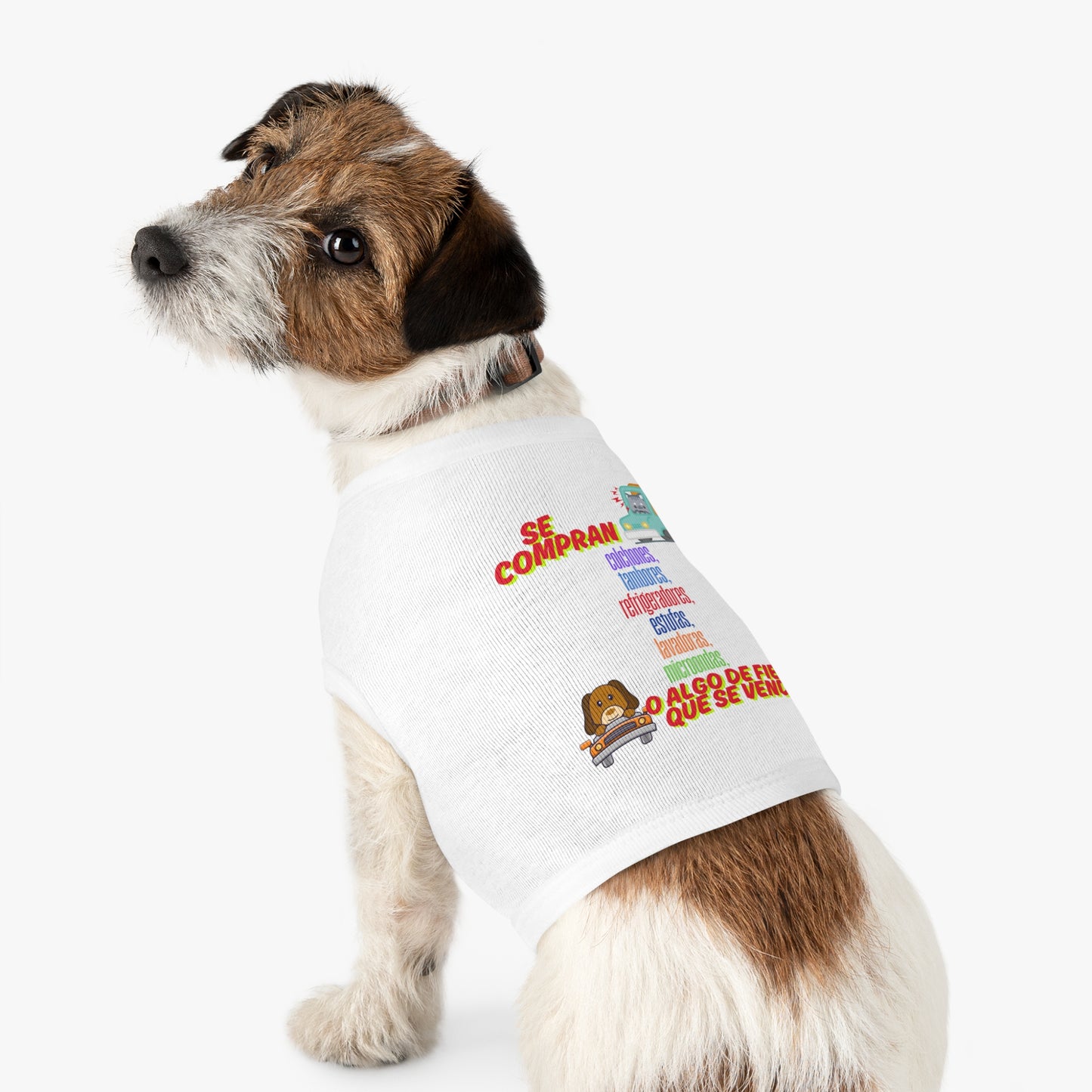Se Compran Colchones Funny Dog T-Shirt