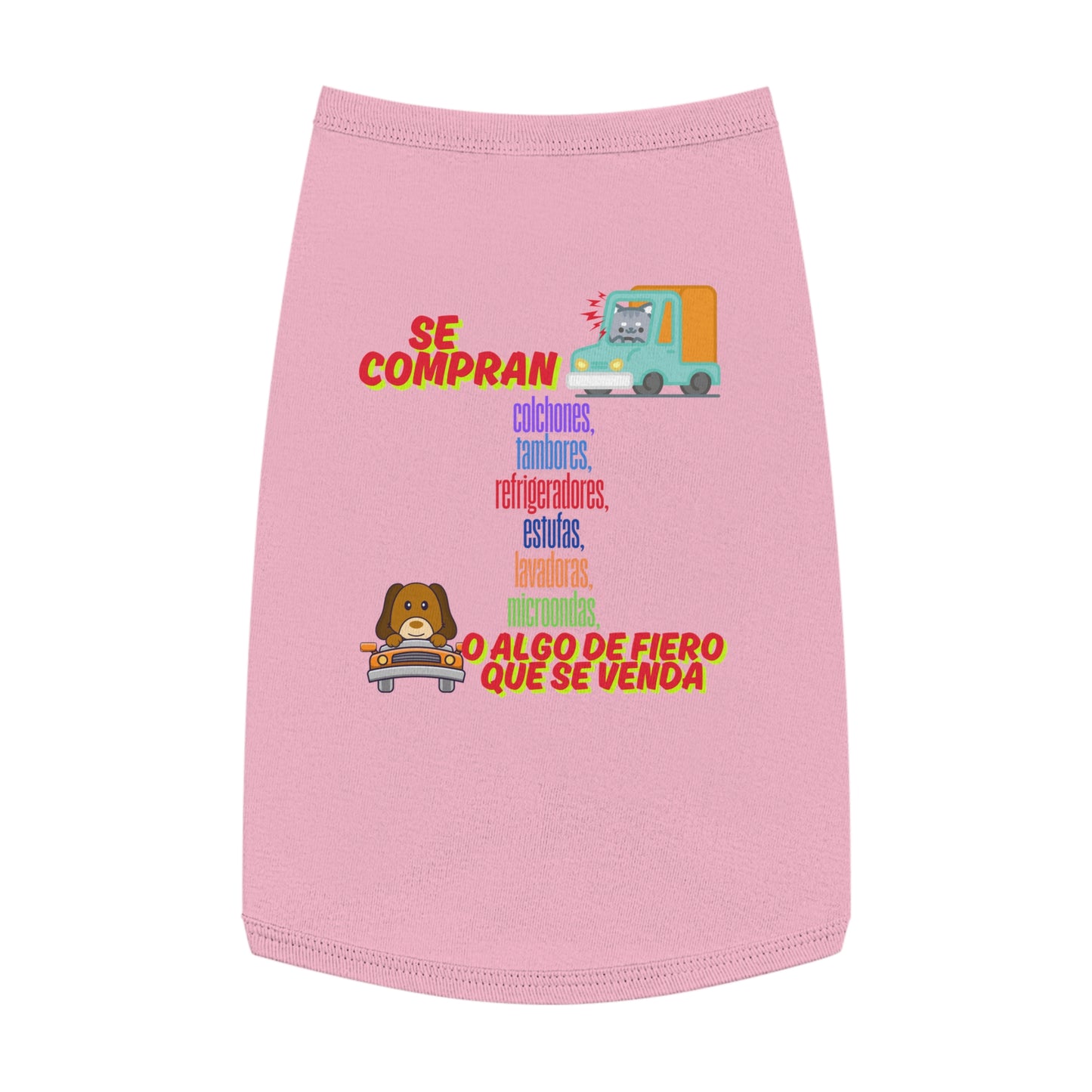 Se Compran Colchones Funny Dog T-Shirt