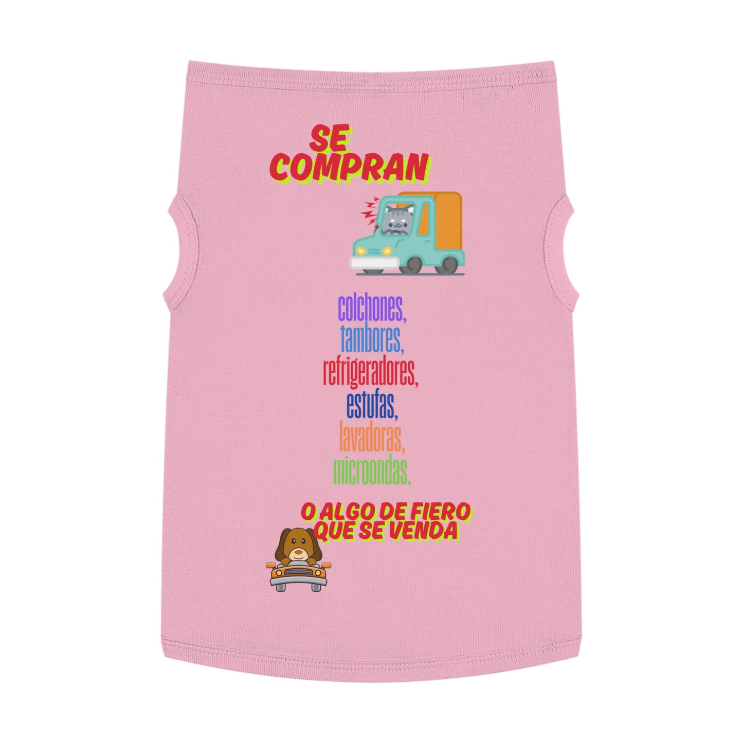 Se Compran Colchones Funny Dog T-Shirt