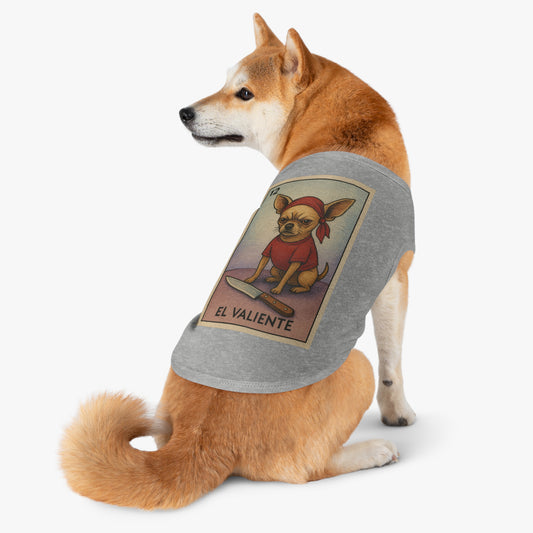 El Valiente Loteria Card Dog T-Shirt