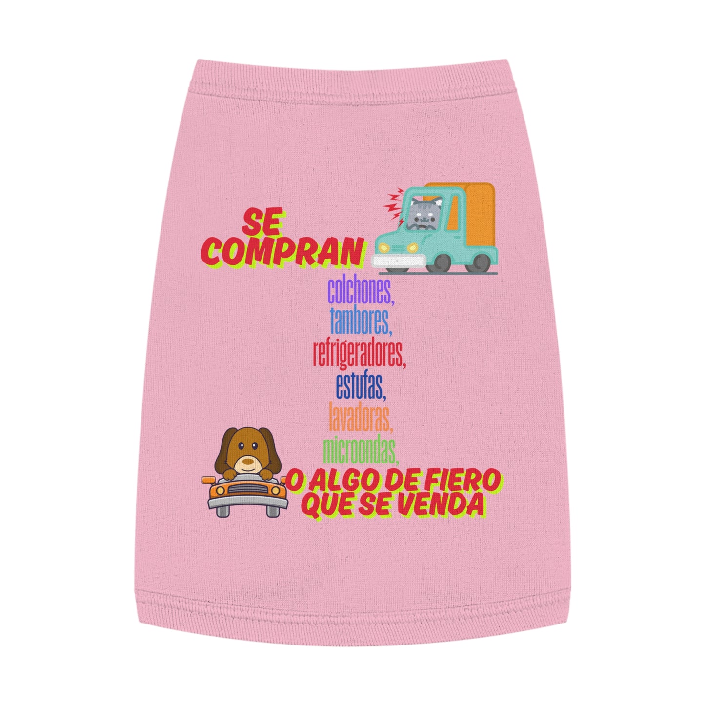 Se Compran Colchones Funny Dog T-Shirt