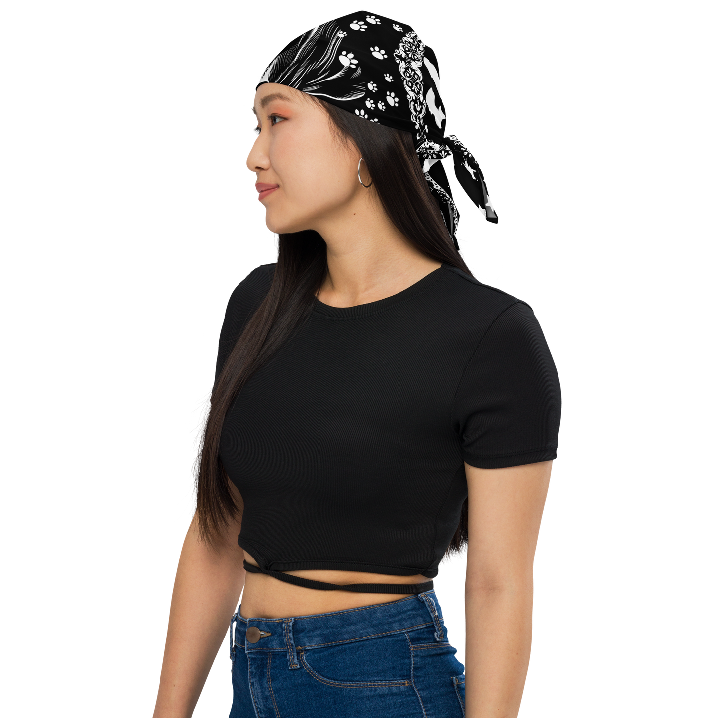 Dog Print Bandana