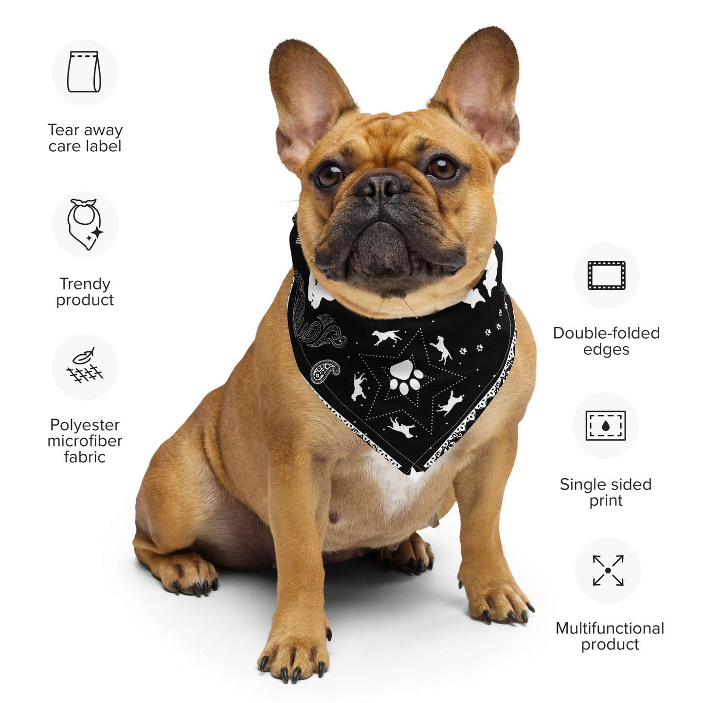 Dog Print Bandana