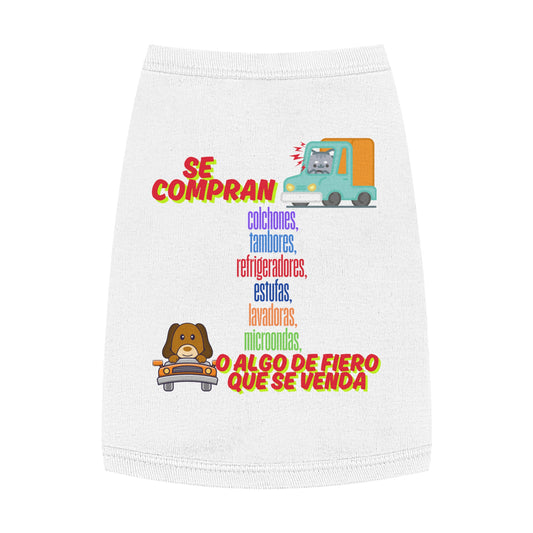 Se Compran Colchones Funny Dog T-Shirt