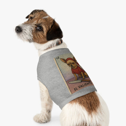 El Valiente Loteria Card Dog T-Shirt
