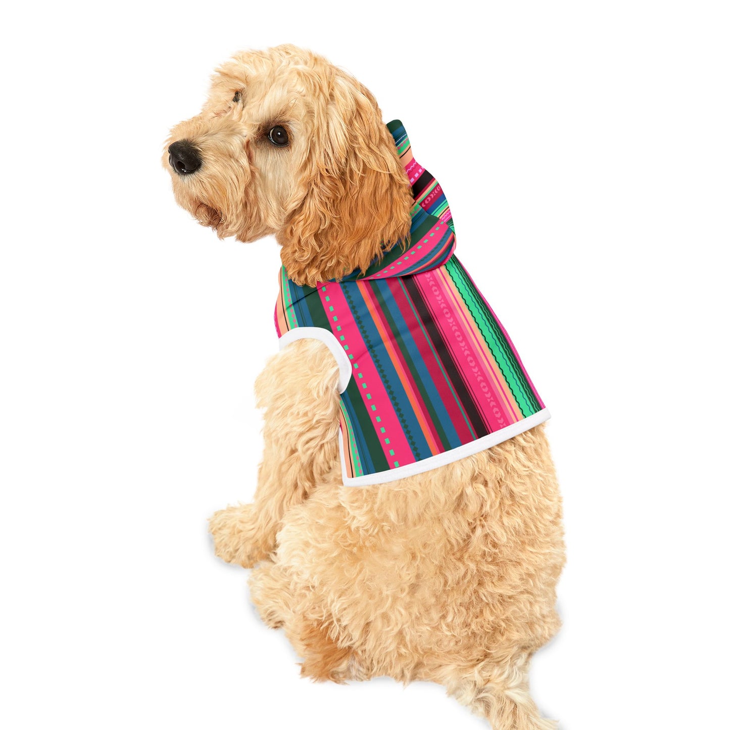 Colorful Pet Hoodie for Trendy Pets - Cozy Fashion for Dogs and Cats
