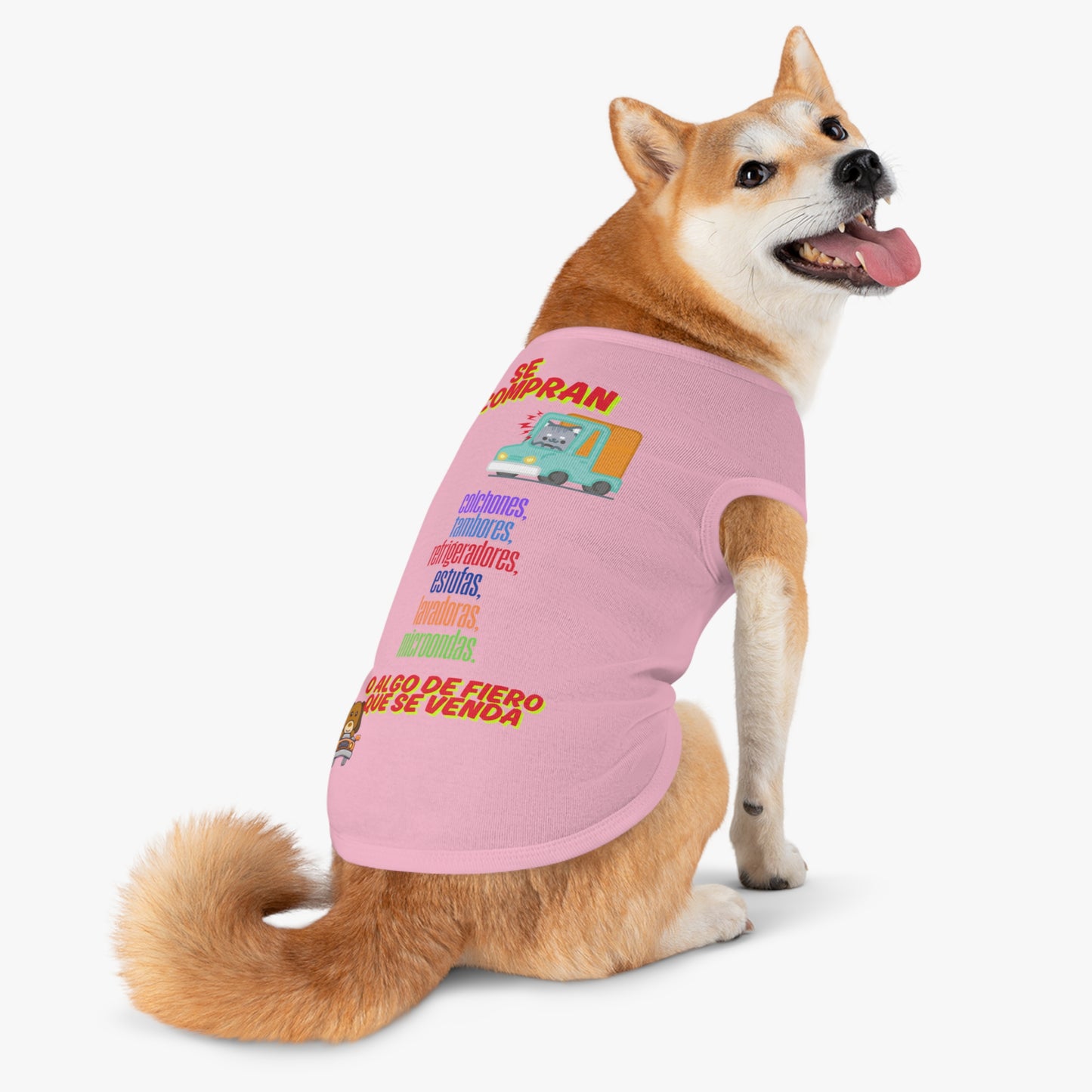 Se Compran Colchones Funny Dog T-Shirt