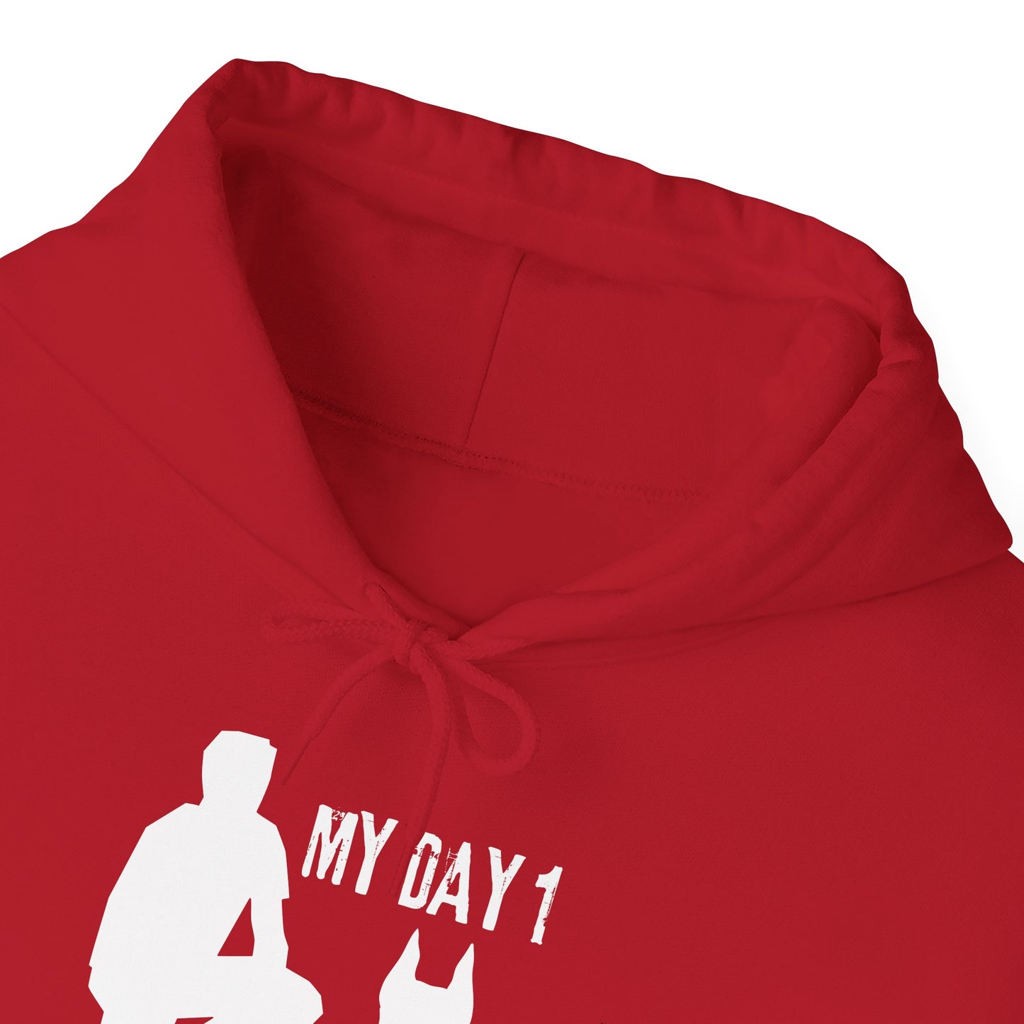 My Day 1 Dog Lover Hoodie - Unisex Heavy Blend™ Sweatshirt for Pet Owners