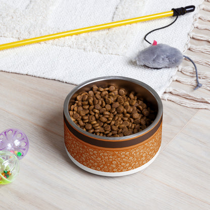 Floral Cazuela Print Pet bowl